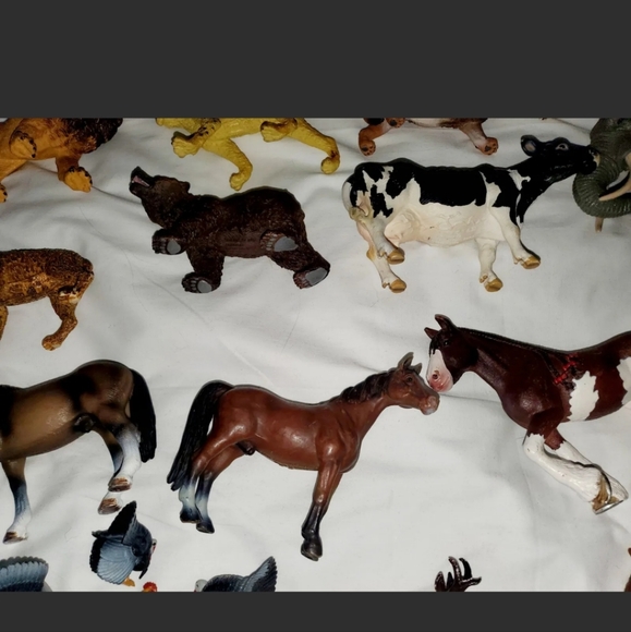 : lot of 24 Schieich T.M, tree house kids, happy kin, funrise,battat Figure Toys - Picture 6 of 14